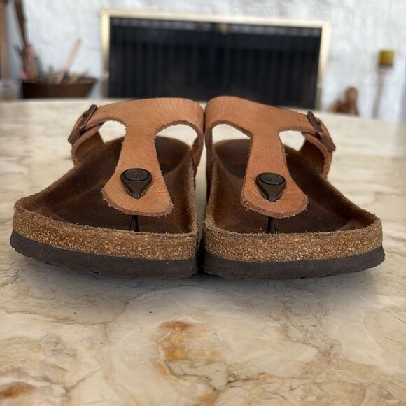 Birkenstock Birko-Flor Gizeh Ginger Brown - Picture 10 of 13